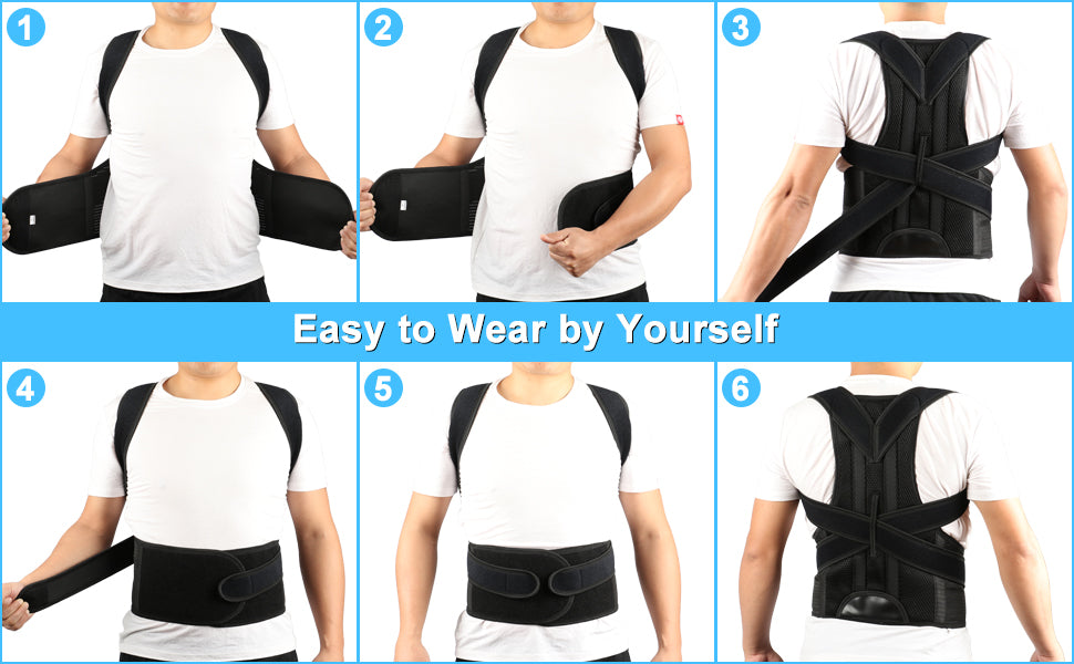 Adjustable Posture Corrector - Instant Back & Shoulder Pain Relief